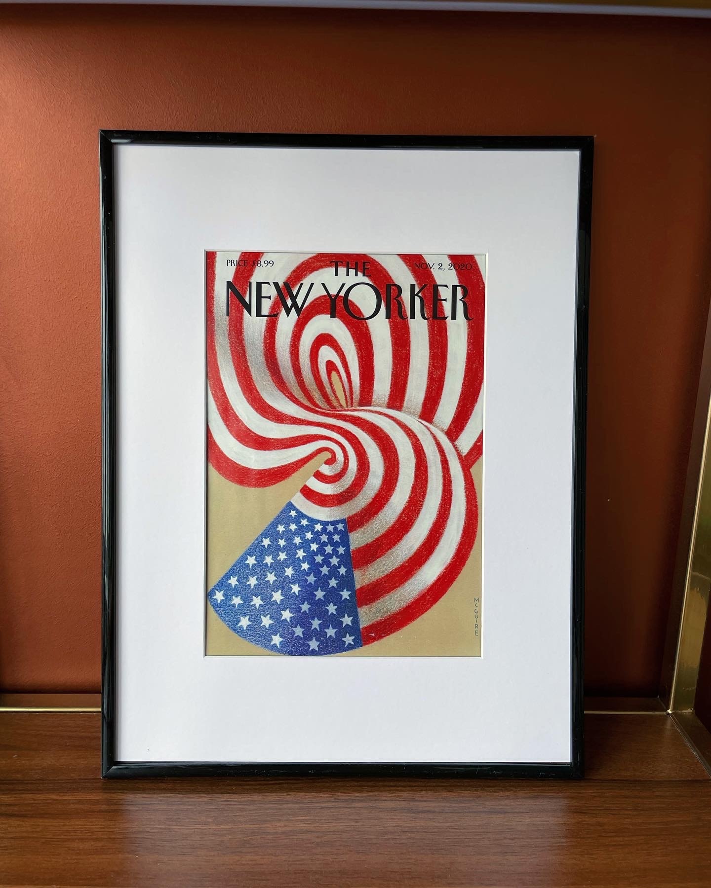 Оригинальная обложка журнала «The New Yorker» от 2 ноября 2020 года.