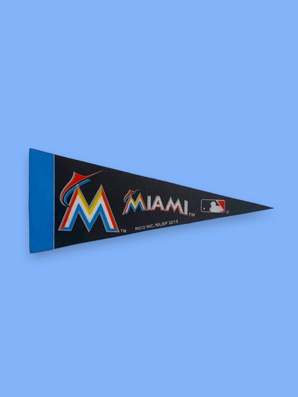 Мини вымпелы (23 см) Miami Marlins