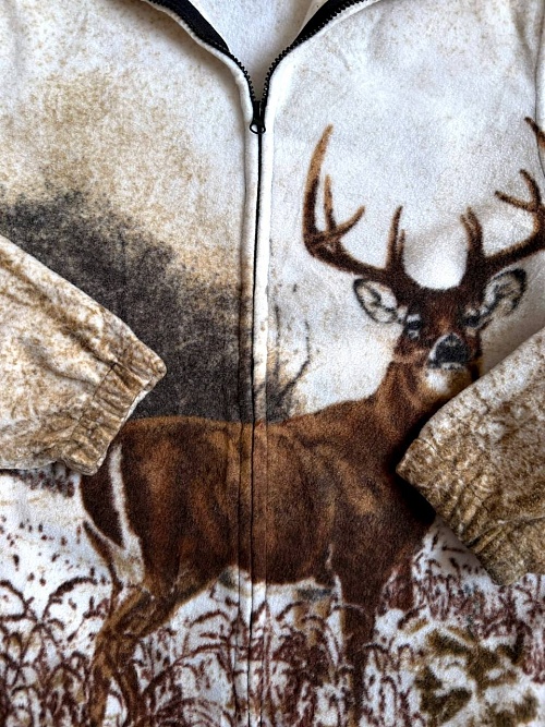 Флис кофта с оленем 