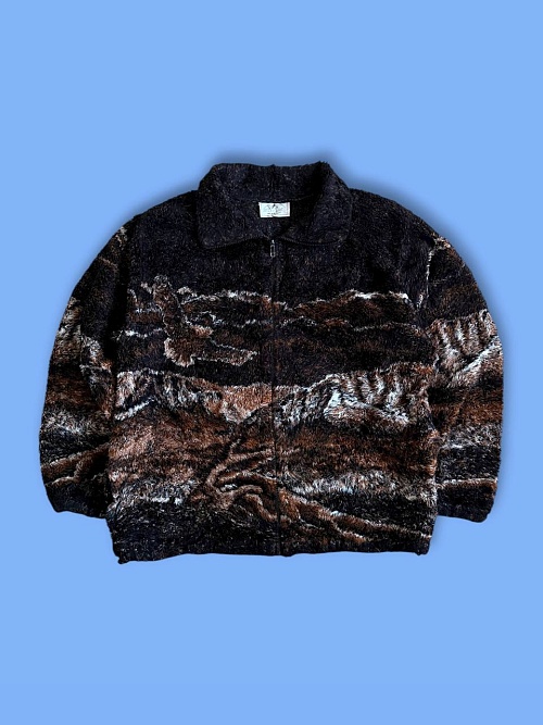 Флис кофта с орлом