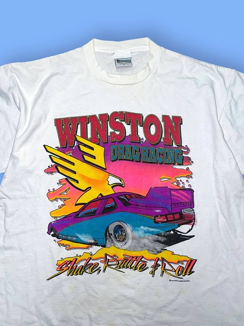 Футболка 1994 года «Winston Drag Racing»
