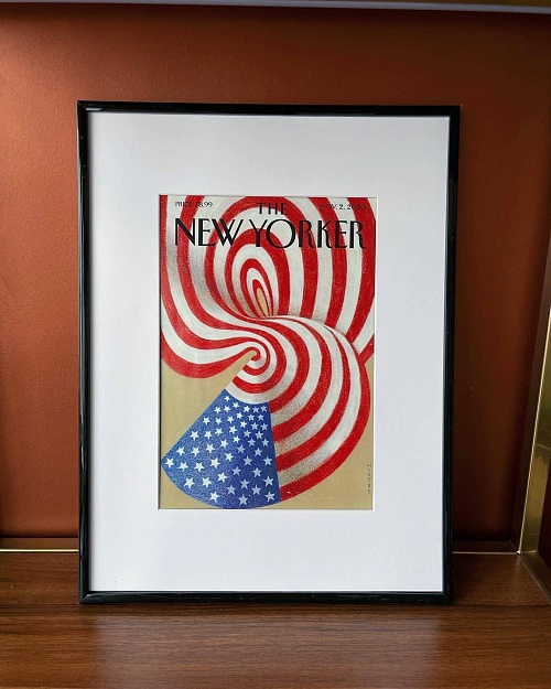 Оригинальная обложка журнала «The New Yorker» от 2 ноября 2020 года.