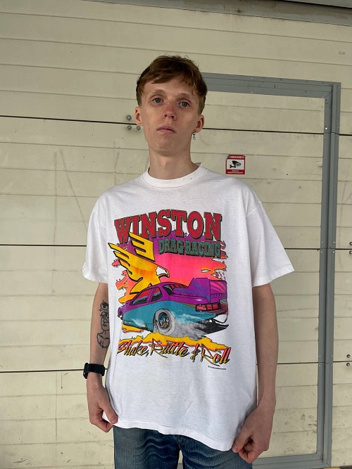 Футболка 1994 года «Winston Drag Racing»